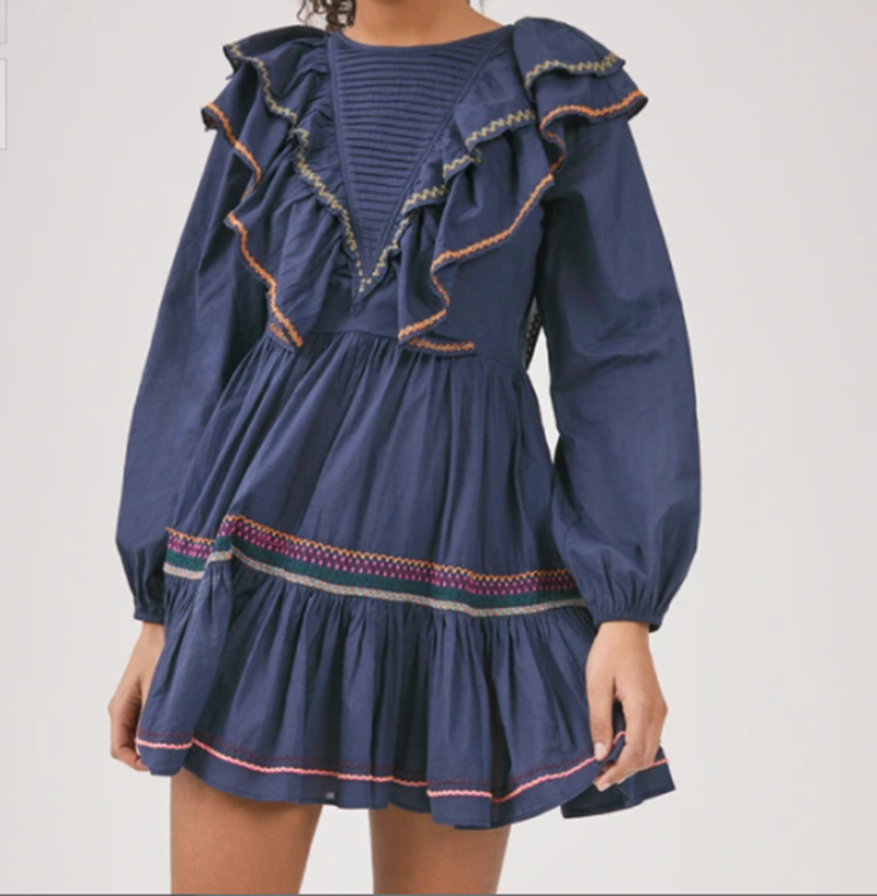 Jolie Embroidered Dress