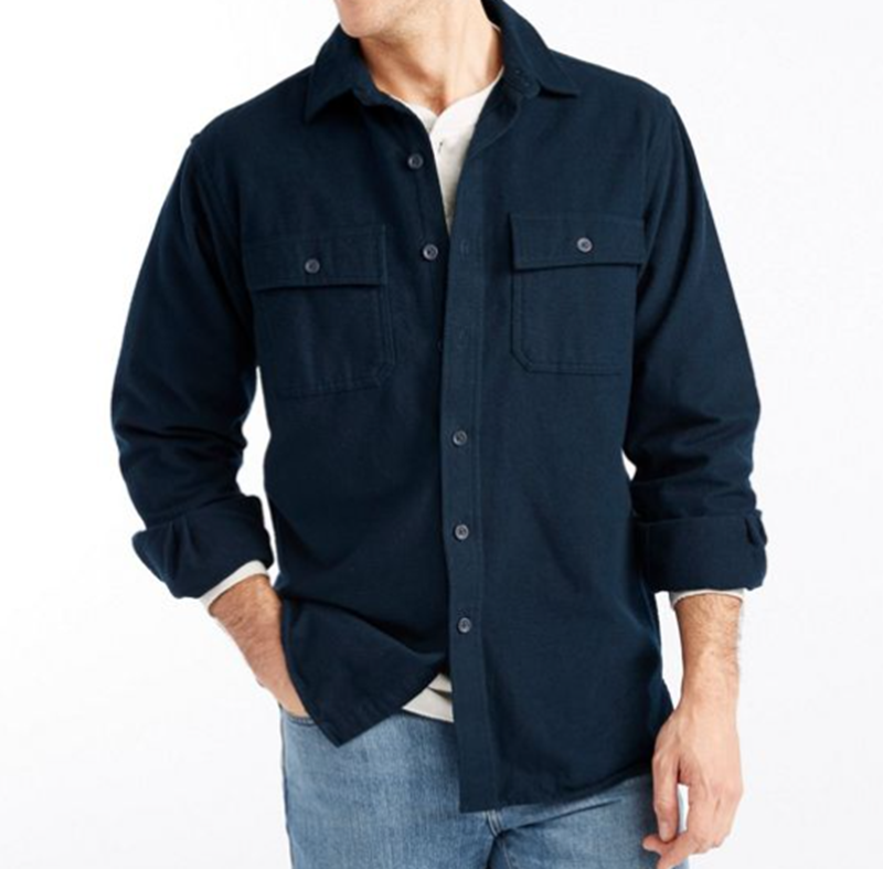 Men's Chamois Shirt, Traditional Fit