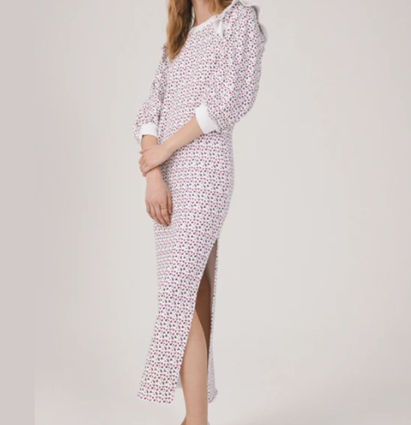 Meghan Ruffle Sweatshirt Dress