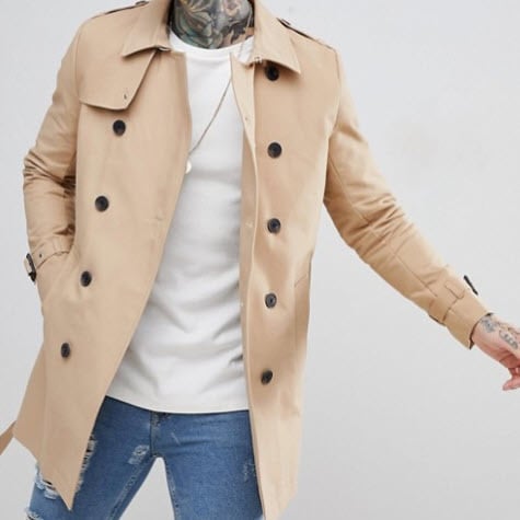 Mens Trench
