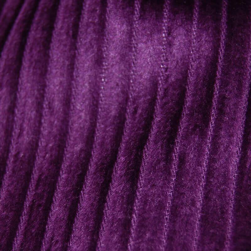 close up of cotton corduroy fabric