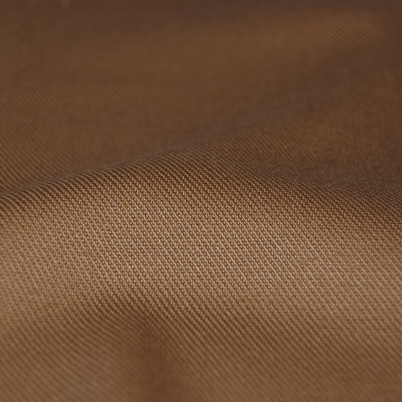 close up of cotton drill fabric