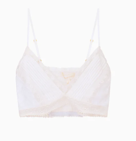 Cotton Victorian Bralette Top
