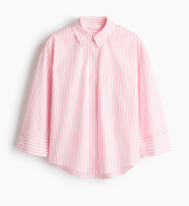 Light-Pink-Short-Poplin-Shirt