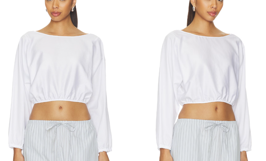 Yoko Long Sleeve Blouson Top