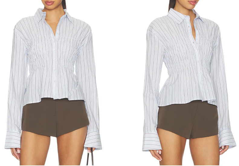 Annie Button Up Top